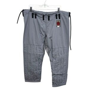 Grappling Training Pants MMA Judo Wrestling Activewear Gray Sport Combat Core‎